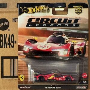 2025 HOT WHEELS CAR CULTURE SOLID CAR CASE - FERRARI 499P