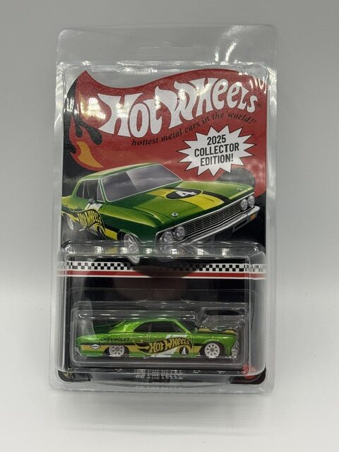 2025 HOT WHEELS MAIL IN COLLECTOR EDITION '66 CHEVELLE - SINGLE