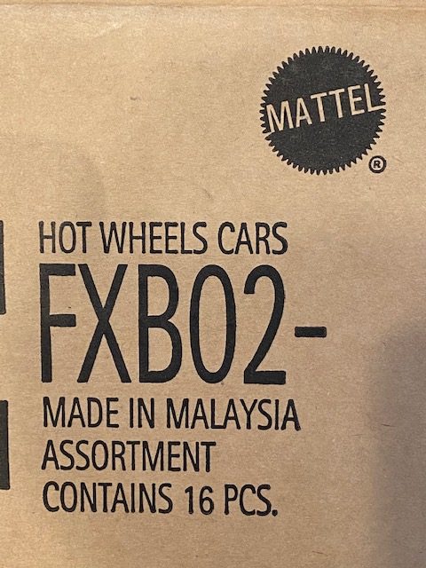 hot wheels sealed case 2021