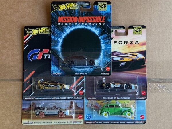 2025 HOT WHEELS POP CULTURE FACTORY SEALED CASE - RELEASE L