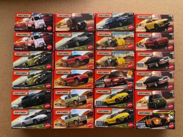 2025 MATCHBOX POWER GRABS CASE RELEASE K