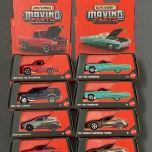 2025 MATCHBOX MOVING PARTS SEALED CASE OF 8 RELEASE G