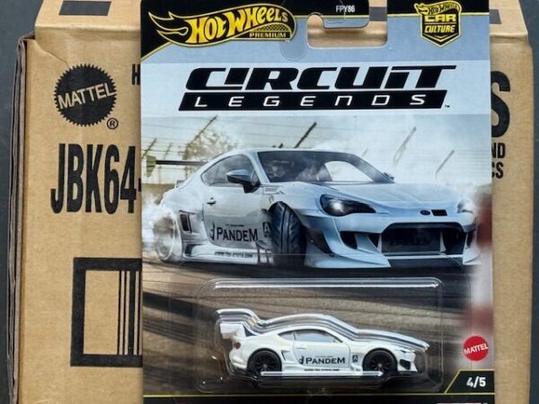 2025 HOT WHEELS CAR CULTURE SOLID CAR CASE - SUBARU PANDEM
