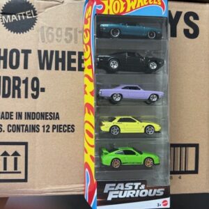 2025 HOT WHEELS SOLID 5-PACK CASE - FAST AND FURIOUS
