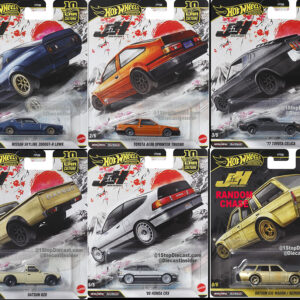 2026 HOT WHEELS CAR CULTURE FACTORY SEALED CASE RELEASE P - JAPAN HISTORICS 5