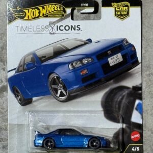 2025 HOT WHEELS CAR CULTURE SOLID CAR CASE - SKYLINE - TIMELESS ICONS