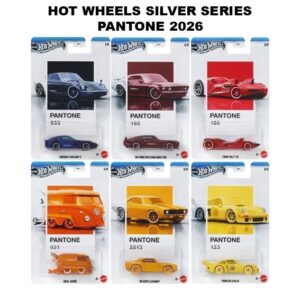 2026 HOT WHEELS SILVER SERIES FACTORY SEALED CASE - PANTONE RELEASE A