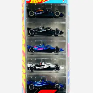 2026 HOT WHEELS  SOLID 5-PACK CASE - 2025 F1 RACE CARS (Copy)