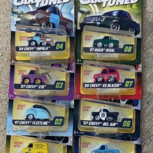 2025 CAR TUNED CASE OF 8 CARS - SERIES 8