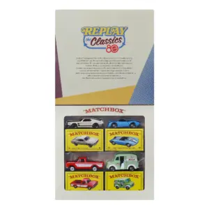 2025 MATCHBOX REPLAY BOX SET 80TH ANNIVERSARY 4 CAR MULTIPACK - ONE SET