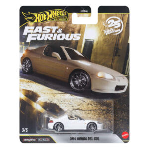 2026 HOT WHEELS CAR CULTURE SOLID CAR CASE - HONDA DEL SOL  - FAST & FURIOUS