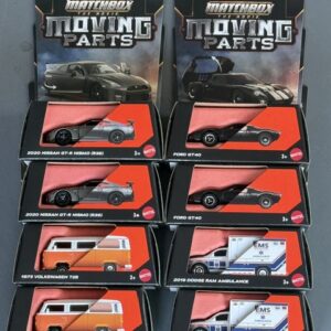 2026 MATCHBOX MOVING PARTS SEALED CASE OF 8 - MOVIE RELEASE