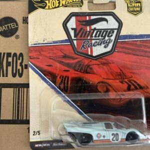 2026 HOT WHEELS CAR CULTURE SOLID CAR CASE - PORSCHE 917 - VINTAGE RACING