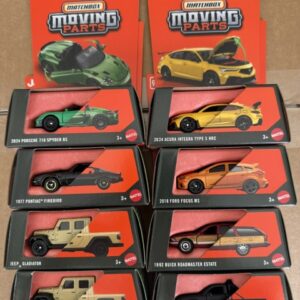 2026 MATCHBOX MOVING PARTS SEALED CASE OF 8 RELEASE M