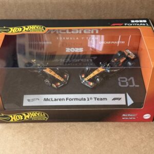 2026 FORMULA 1 SOLID 2 CAR SET CASE - 2025 MCLAREN TEAM