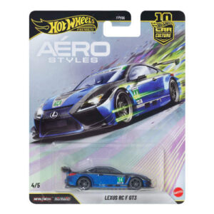 2026 HOT WHEELS CAR CULTURE SOLID CAR CASE - LEXUS RCF - AERO STYLE